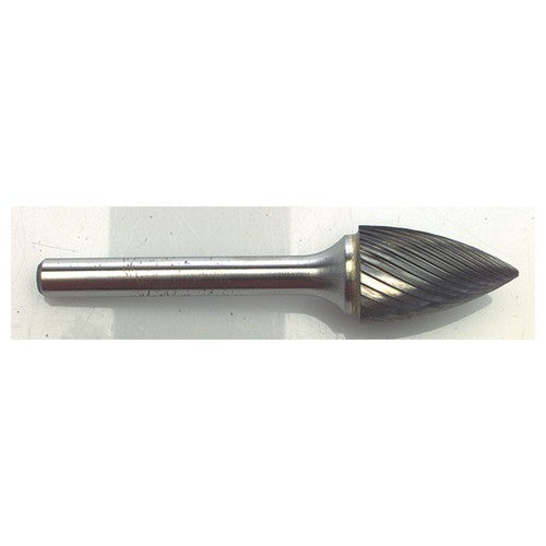 1/8 EdgeHog Tree Shape Pointed End Miniature Carbide Bur SG-42 Standard - Makers Industrial Supply