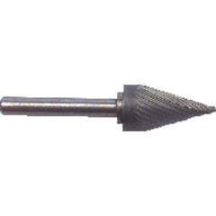 1/4 EdgeHog Conical Carbide Bur SM-1 Standard2″ Shk Lgth - Makers Industrial Supply