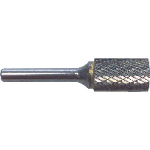 1/4 EdgeHog Cyl Flat End Miniature Carbide Bur SA-51 Std Alt. Diamond(Double) - Makers Industrial Supply