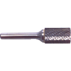 1/8 EdgeHog Cylindrical End Cut Carbide Bur SB-43 3″ Overall Length Std Alt. Diamond (Double) - Makers Industrial Supply