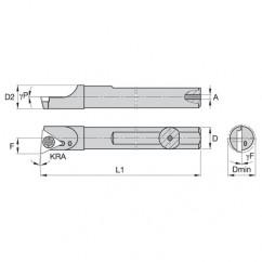 QSBI37555L STEEL SHANK BORING BAR - Makers Industrial Supply