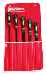 5 Pc. Hand File Set - 8" Bastard Cut - Makers Industrial Supply
