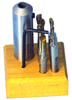 1/8" Min - 5/8" Max Bore - 1/4" SH - 2" OAL - Carbide Mini Boring Tool - Makers Industrial Supply