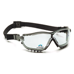 2.5 Magnification Safety Glasses- Clear Lens, Black Frame V2 Reader Style - Makers Industrial Supply