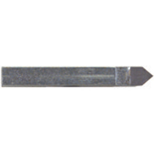 CBD Tip Tool Bit- 1/4 × 1/4″ SH; 2″ OAL; Sub-Micron - Makers Industrial Supply