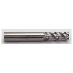 4mm Dia. - 57mm OAL - Alu-Speed CBD - 45° Helix HP End Mill - 2 FL - Makers Industrial Supply