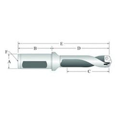 60714S-075F Spade Drill Holder - Makers Industrial Supply