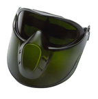 Capstone Shield - Shade 5 IR Lens - Green Frame - Goggle - Makers Industrial Supply