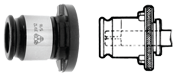 Positive Tap Adaptor -1" NPT - Adaptor Size 3 - Makers Industrial Supply