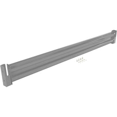 Drop-In Style Guard Rail 10 Ft Gray Semi Gloss