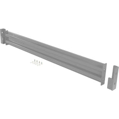 Drop-In Style Guard Rail 7 Ft Gray Semi Gloss