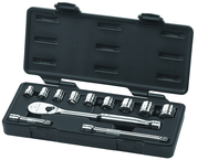 12PC 3/8" DRIVE SAE SOCKET SET - Makers Industrial Supply