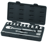 15PC 1/2" DRIVE SAE SOCKET SET - Makers Industrial Supply