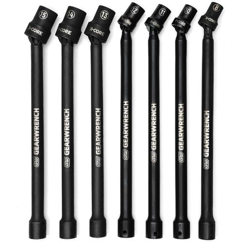 7 Pc. 3/8″ Drive X-Core Universal Impact Socket Extension Set