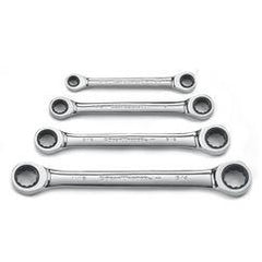 4PC DBL BX RATCHETING WRENCH SET - Makers Industrial Supply