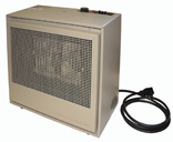 474 Series 240V Dual Heat Fan Forced Portable Heater - Makers Industrial Supply