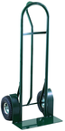 Super Steel - 800 lb Capacity Hand Truck - "P" Handle design - 50" Height and large base plate - 10" Heavy Duty Pneumatic All-Terrain tires - Makers Industrial Supply