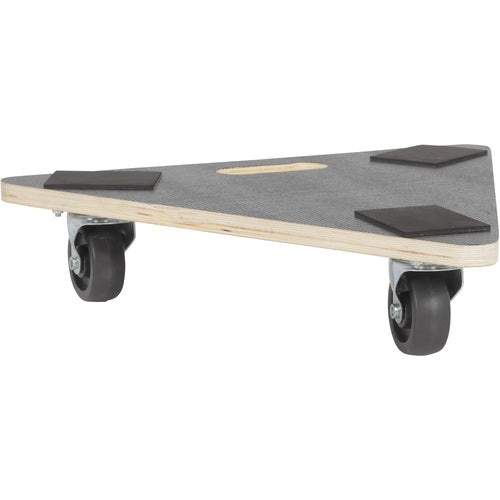 Hardwood Dolly-Triangle Deck 300K lb 16.5 × 18.5 - Exact Industrial Supply