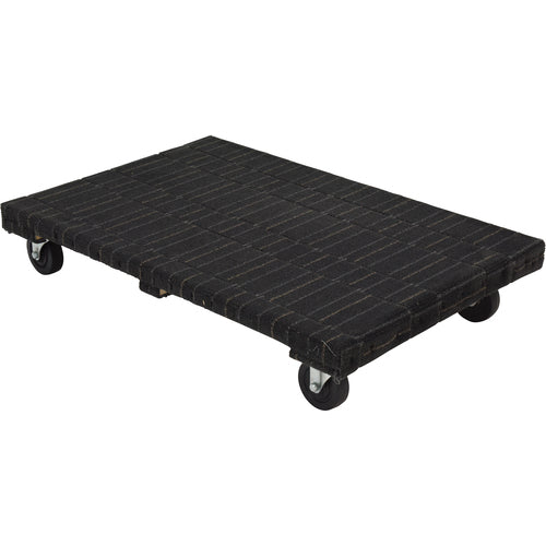 Carpeted Hardwood Dolly 1.2K lb 24 × 36 - Exact Industrial Supply