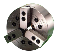 Thru-Hole Wedge Power Chuck - 8-1/4" A5 Mount; 3-Jaw - Makers Industrial Supply