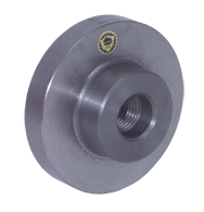 Threaded Lathe Chuck Adaptor - For 9-7/8" Chuck; 2-3/8-6 Mount - Makers Industrial Supply