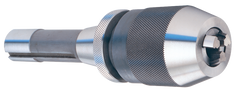 1/32 - 1/2'' Capacity - R8 SH - Keyless Drill Chuck with Integral Shank - Makers Industrial Supply