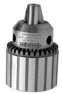 .0312 - .375" Capacity - 1/2-20 Mount - Plain Bearing Drill Chuck w/Key - Makers Industrial Supply