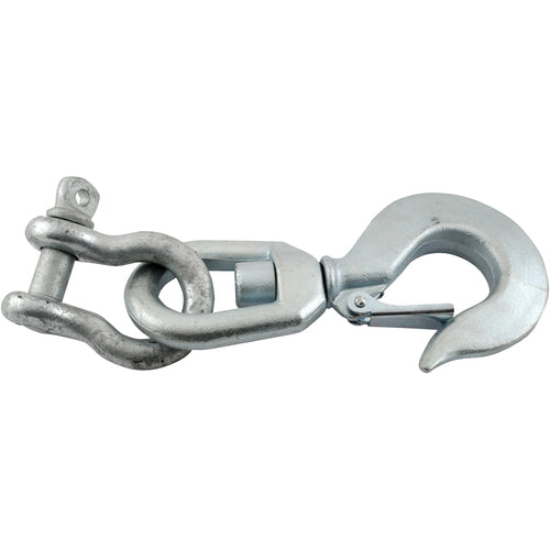 Swivel Hook With Shackle 10K Capacity - Exact Industrial Supply