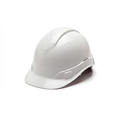 4PT RATCHET HARDHAT WHITE RIDGELINE