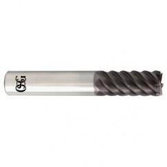 7/8 x 7/8 x 7/8 x 7/8 6Fl  Square Carbide End Mill - TiALN - Makers Industrial Supply