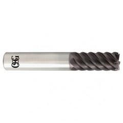 7/8 x 7/8 x 7/8 x 7/8 6Fl  Square Carbide End Mill - TiALN - Makers Industrial Supply