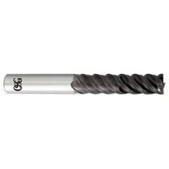 12mm x 12mm x 30mm x 102mm 4Fl  Square Carbide End Mill - TiALN - Makers Industrial Supply