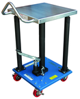 Hydraulic Lift Table - 20 x 36'' 1,000 lb Capacity; 36 to 54" Service Range - Makers Industrial Supply