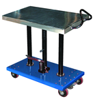 Hydraulic Lift Table - 32 x 48'' 6,000 lb Capacity; 36 to 54" Service Range - Makers Industrial Supply