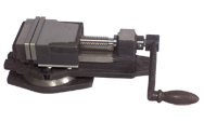 Swivel Base Milling Machine Vise - 5-7/8" Jaw Width - Makers Industrial Supply