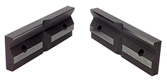 1-Pair Matching V-Groove Jaw Plates; For: 6/7" Speed Vise - Makers Industrial Supply