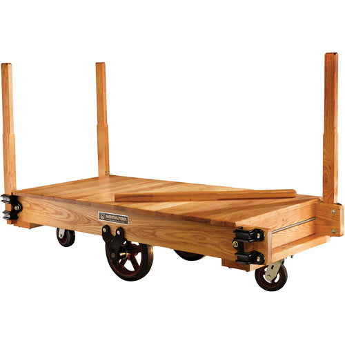 Wood Platform Tilting Truck 72 × 36 - Exact Industrial Supply