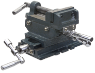 2-Way Cross Slide Vise - Model #TCV4- 4" Jaw Width - Makers Industrial Supply