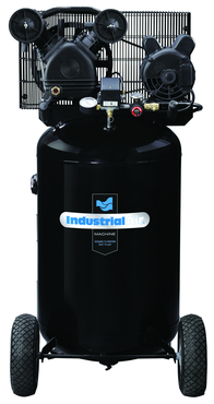 20 Gal. Single Stage Air Compressor, Vertical, Portable, 155 PSI - Makers Industrial Supply