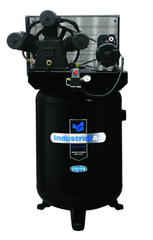 60 Gal. Single Stage Air Compressor, Vertical, Super Hi-Flo, 155 PSI - Makers Industrial Supply