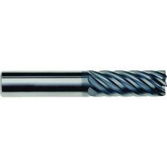 5/8 x 5/8 x 2-3/16 x 4-1/2 x .030 Rad 9 Flute End Mill IPT9-AlCrNX Coated - Makers Industrial Supply