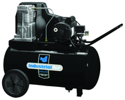 20 Gal. Single Stage Air Compressor, Horizontal, Aluminum, 155 PSI - Makers Industrial Supply