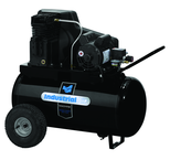 20 Gal. Single Stage Air Compressor, Horizontal, Portable, 155 PSI - Makers Industrial Supply