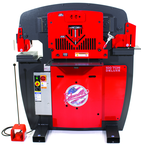 IW100DX-1P230-AC; 100 Ton Deluxe Ironworker 1PH 230V - Makers Industrial Supply