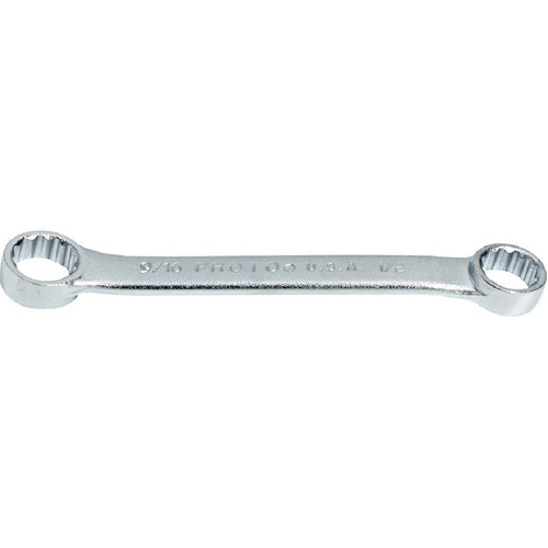 ‎Proto Short Satin Double Box Wrench 3/8″ × 7/16″ - 12 Point - Makers Industrial Supply