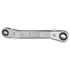 ‎Proto Offset Double Box Reversible Ratcheting Wrench 7 × 8 mm - 6 Point - Makers Industrial Supply