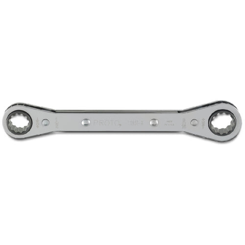 ‎Proto Double Box Ratcheting Wrench 1/2″ × 9/16″ - 12 Point - Makers Industrial Supply