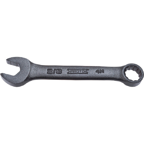 ‎Proto Black Oxide Short Combination Wrench 3/8″ - 12 Point - Makers Industrial Supply