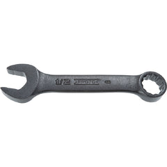 ‎Proto Black Oxide Short Combination Wrench 1/2″ - 12 Point - Makers Industrial Supply