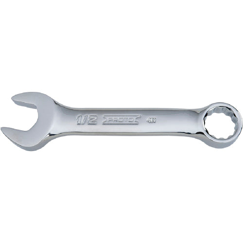 ‎Proto Full Polish Short Combination Wrench 1/2″ - 12 Point - Makers Industrial Supply